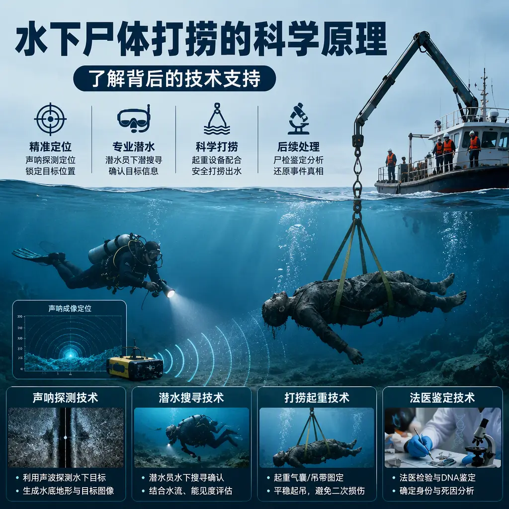 神农架水下尸体打捞的科学原理，了解背后的技术支持